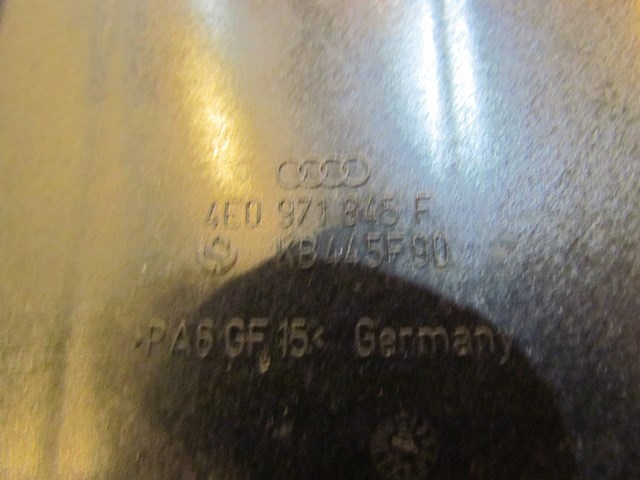 2004 Audi A8L Rear Battery Cable Overload Fuse Bracket Assy 4E0 971 845