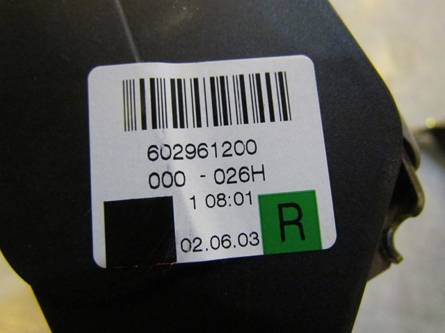 2004 Audi A8L Rear RH Passenger Seat Belt Retractor