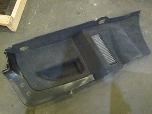 2004 Audi A8L Rear RH Passenger Trunk Carpet Moulding 4E0 863 880