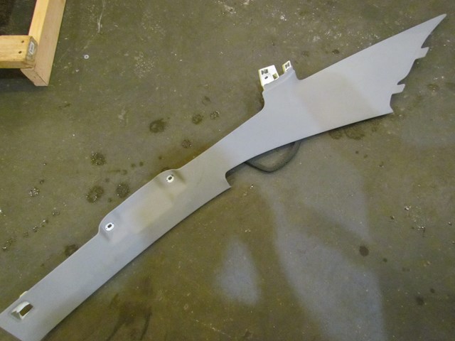 2004 Audi A8L Rear RH Passenger Upper Pillar Trim Panel 4E4 868 290