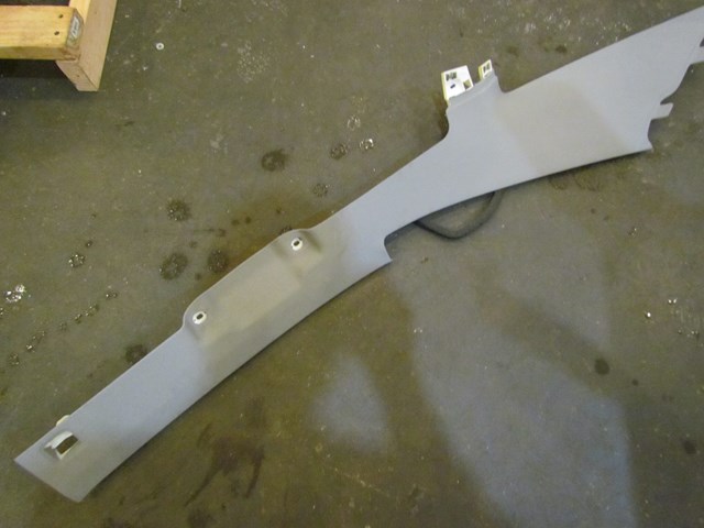 2004 Audi A8L Rear RH Passenger Upper Pillar Trim Panel 4E4 868 290