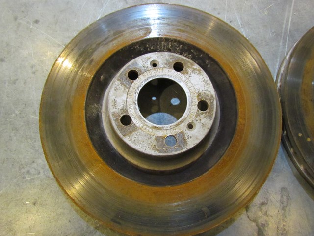 2004 Audi A8L Front Brake Rotor Rotors Pair