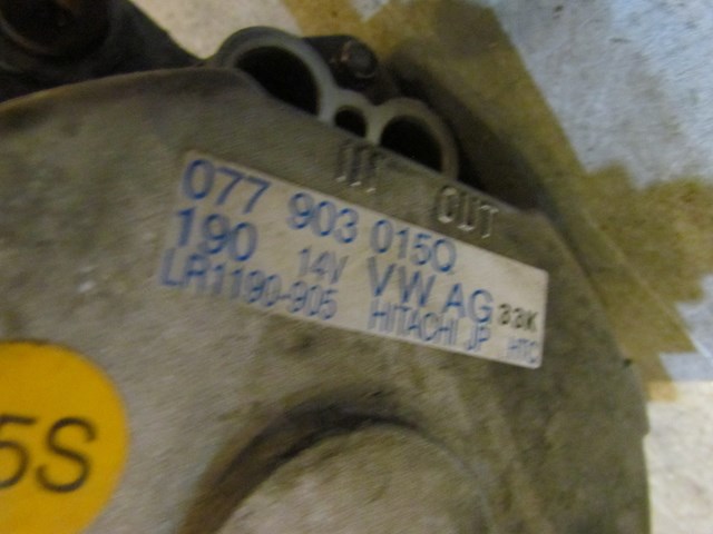 2004 Audi A8L Alternator 077 903 0150