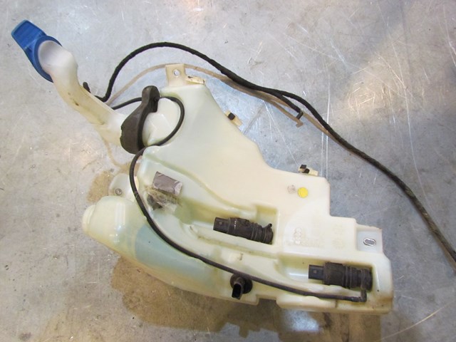 2004 Audi A8 A8L Windshield Washer Reservoir Tank W/ Pump OEM 4E0 955 453