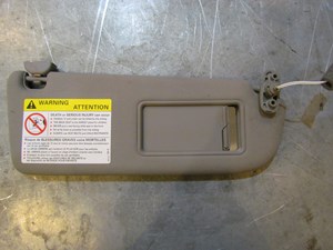 2004 Audi A8L Front RH Passenger Sun Visor