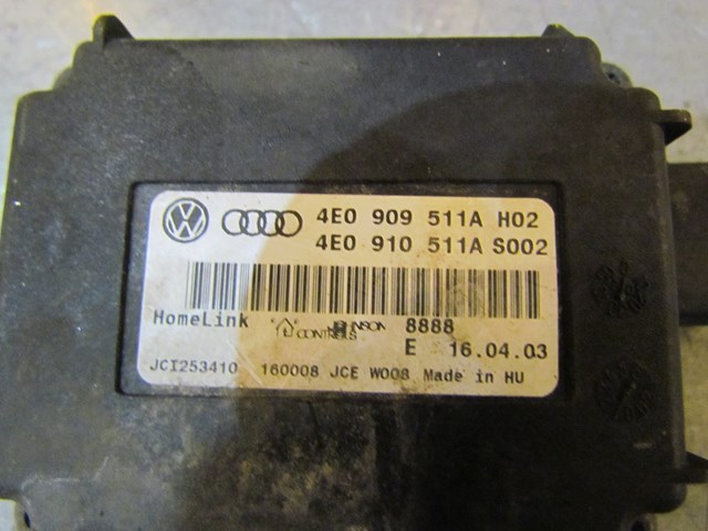 2004 Audi A8L HomeLink Module 4E0 909 511