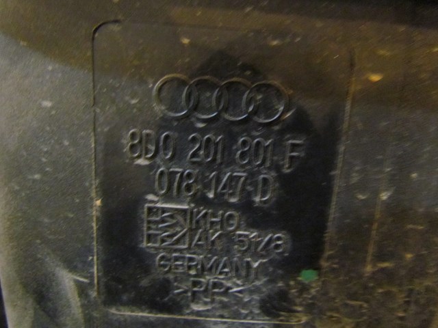 2004 Audi A8L Fuel Vapor Canister 8D0 201 801