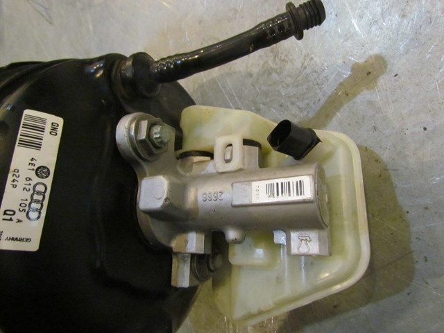 2004 Audi A8L Brake Master Cylinder, Booster, and Mount 4E1 612 105