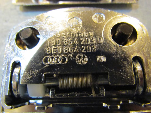 2007 Audi S4 Trunk Cargo Anchor Mounts (4) 8E0 864 203