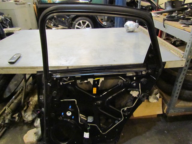 2007 Audi S4 Rear RH Passenger Door Shell BLK