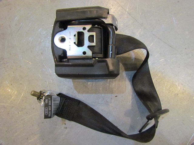 2007 Audi S4 Rear RH Passenger Seat Belt Retractor Assy