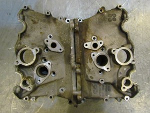 2007 Audi S4 Cylinder Head Timing Chain Covers Pair