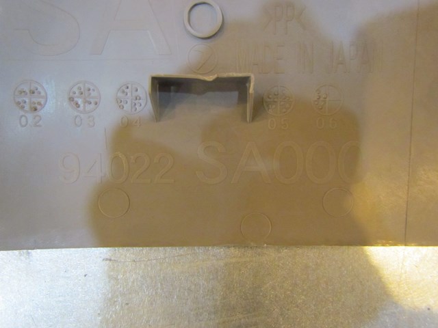 2007 Subaru Forester RH Passenger B Pillar Trim Lower Section