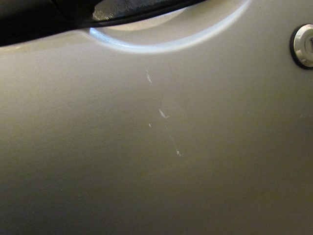 2007 Subaru Forester LH Front Door. Minor Dent And Scratch. See Description 