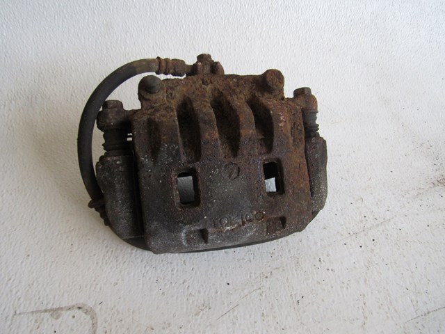 2007 Subaru Forester LH Driver Front Brake Caliper With Brake Line