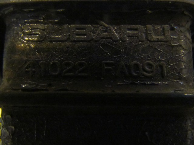 2007 Subaru Forester LH Engine Mount 41022-FA091