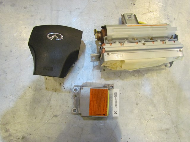 2004 Infiniti G35 Coupe Air Bag Set 
