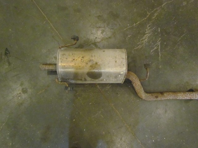 2007 Subaru Forester Muffler And Resonator