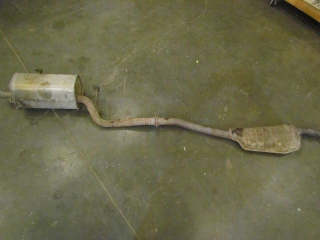 2007 Subaru Forester Muffler And Resonator