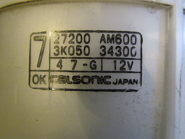 2004 Infiniti G35 Blower Motor Assemby 27200-AM600