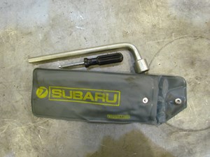 2004 Subaru Forester XT Tool Bag With Tools 97010AA050