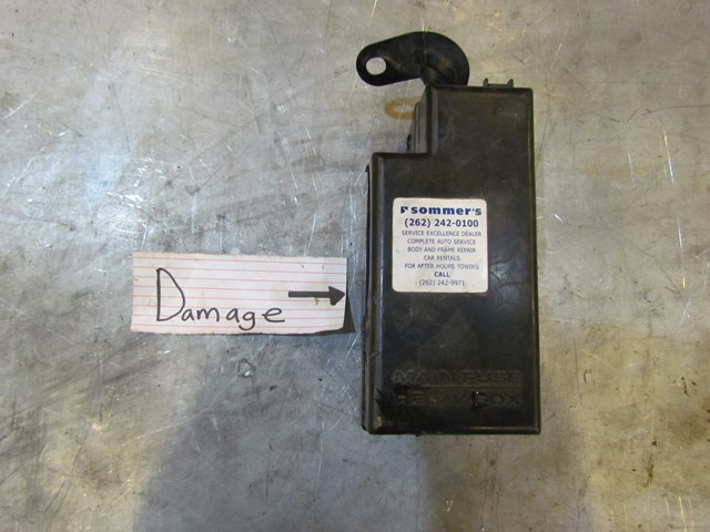 2004 Subaru Forester XT M/T Under Hood Fuse Box. Damaged, SEE PICTURES