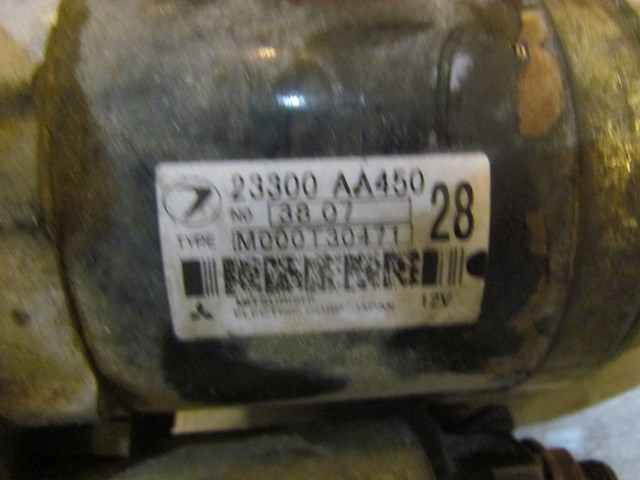 2004 Subaru Forester XT Starter 23300 AA450