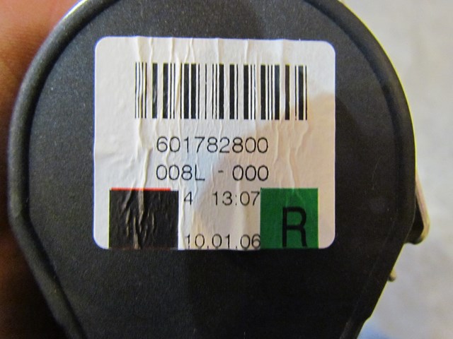 2006 Audi A8L RH Passenger Front Seat Belt