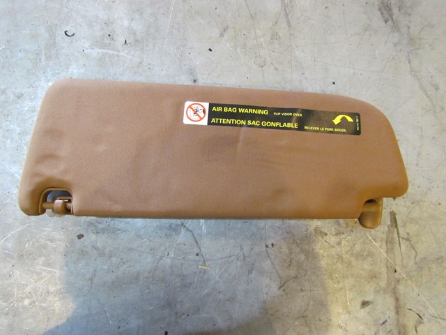 2006 Audi A8L RH Passenger Sun Visor (SEE DESCIPTION)