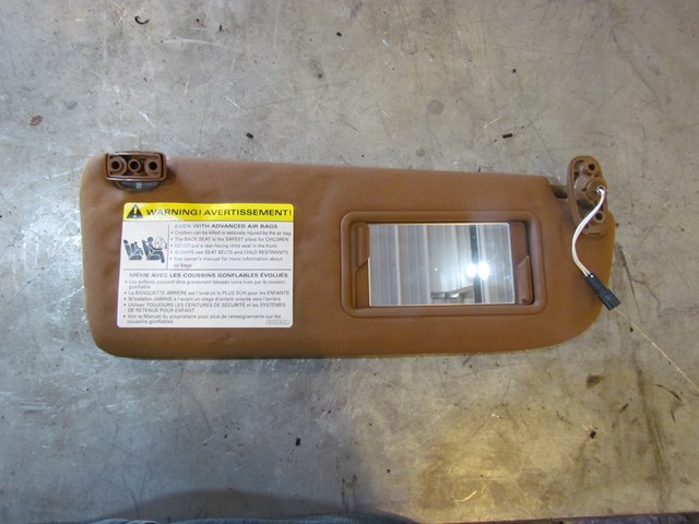 2006 Audi A8L RH Passenger Sun Visor (SEE DESCIPTION)