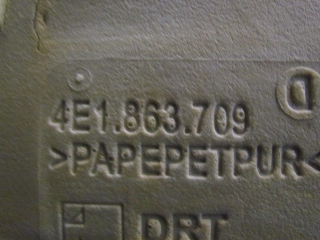 2006 Audi A8L LH Drivers Front Carpet Section 4E1.863.709