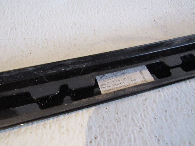 2006 Audi A8L LH Exterior Quarter Window Trim 4E0853377B