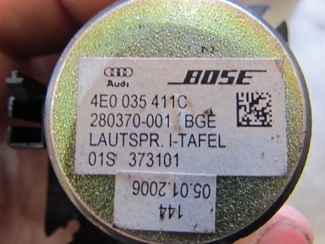 2006 Audi A8L Dash Speaker 4E0035411C