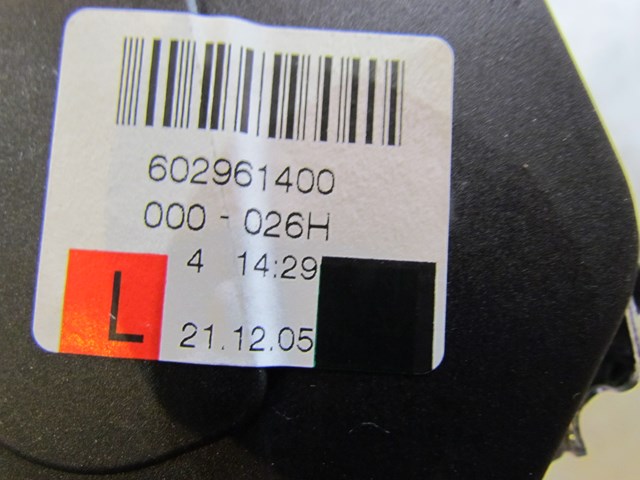 2006 Audi A8L Rear LH Seat Belt