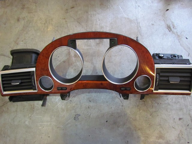 2006 Audi A8L Instrument Cluster Trim With Vents 4E1857115