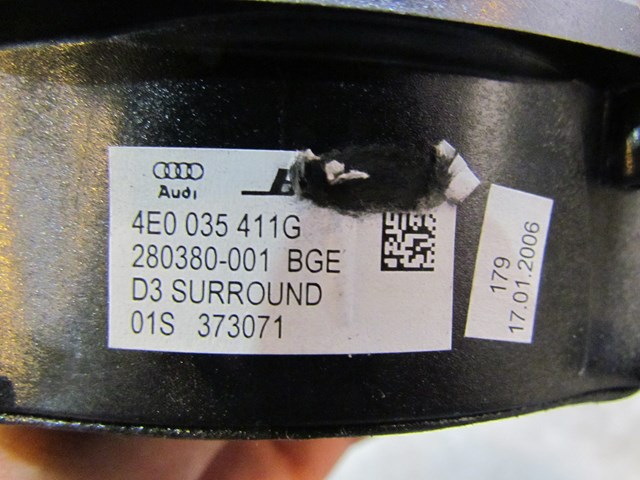 2006 Audi A8L Rear Deck Speaker 4E0035411G