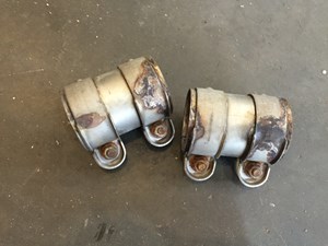 2006 Audi A8L Exhaust Clamp Set (2) 1K0 253 141