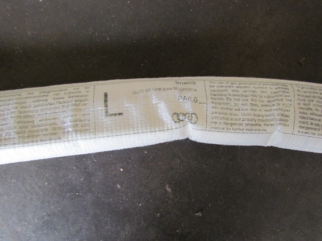 2006 Audi A8L LH Drivers Curtain Air Bag 4E4880741