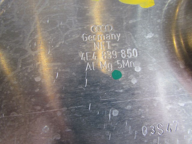 2006 Audi A8L Rh Passenger Rear Window Regulator 4E4839850