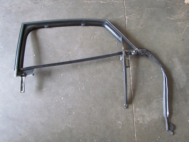 2006 Audi A8L LH Drivers Rear Door Window Frame
