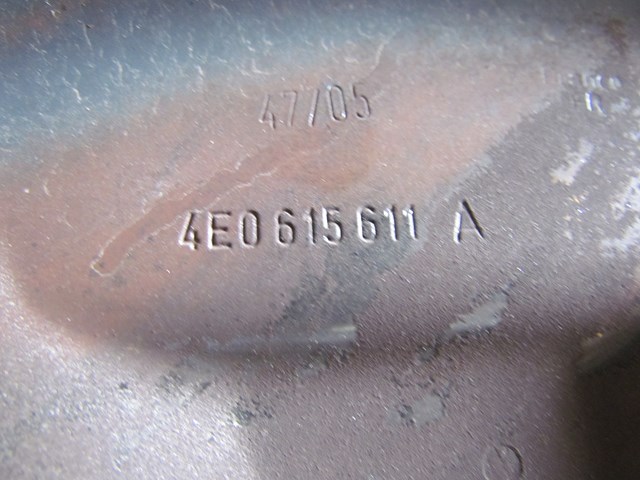 2006 Audi A8L LH Driver Rear Brake Dust Shield 4E0615611A