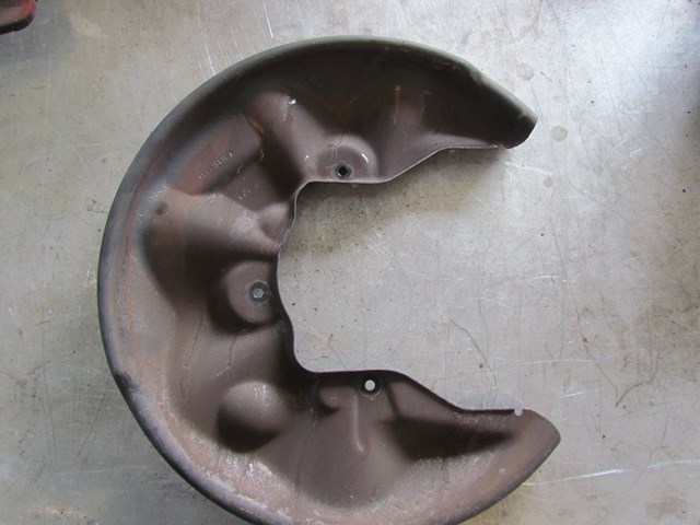 2006 Audi A8L LH Driver Rear Brake Dust Shield 4E0615611A