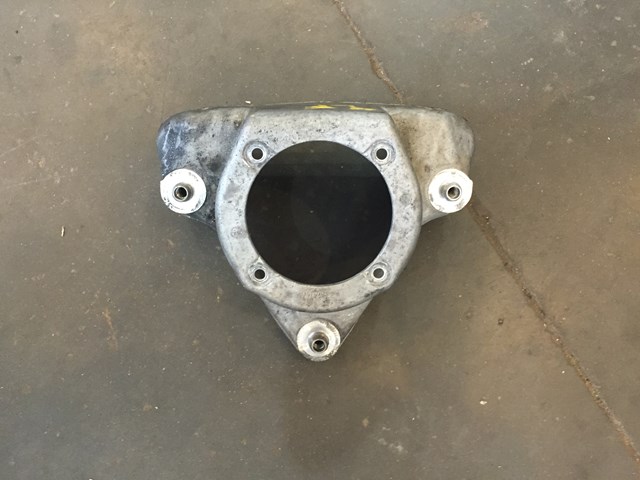 06 Audi A8L Front Left Drivers Strut Mount Control Arm Mount 4E0 412 383 F