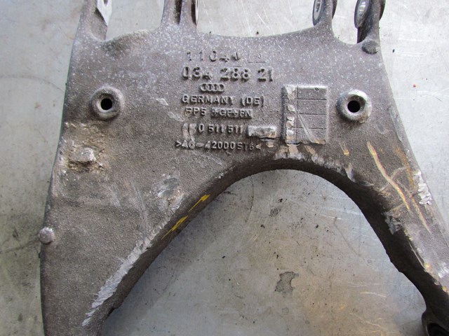 2006 Audi A8L LH Drivers Rear Lower Control Arm 034 288 21