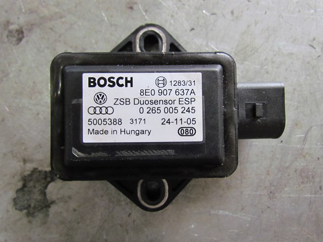 2006 Audi A8L ESP Turn Yaw Rate Sensor