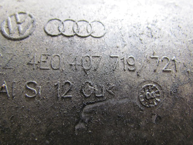 2006 Audi A8L LH Drivers Front Axle Shield 4E0407719