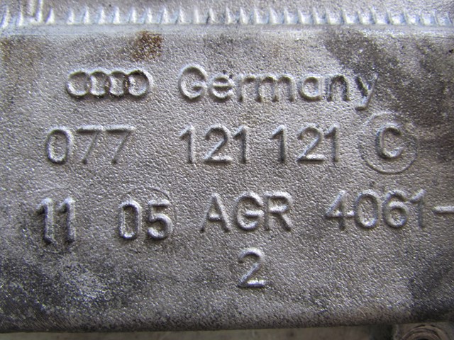 2006 Audi A8L 4.2 V8 Thermostat Housing 077121121