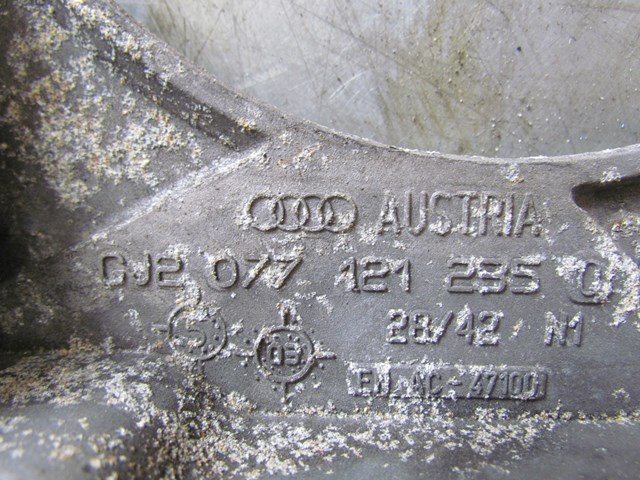 2006 Audi A8L 4.2 V8 Pulley Mount Bracket 077121235