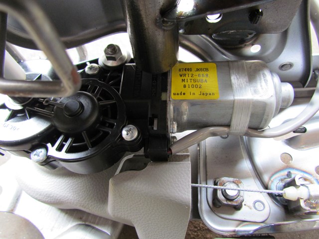 2009 Infiniti G37X RH Passenger Front Seat Back Frame With Switch