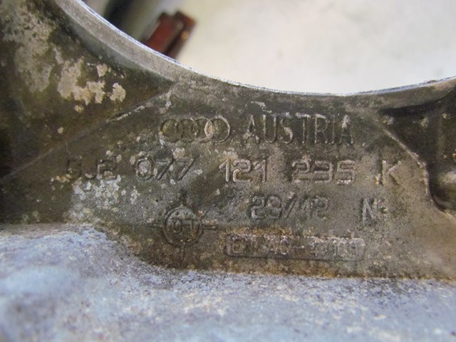 2004 Audi A8L Pulley Mount 077121235